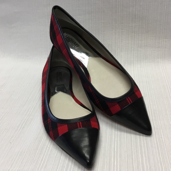 Michael Kors Shoes - Michael Kors Darling Plaid Flats